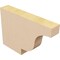 Ekena Millwork 2in. W x 8in. H x 12in. L Newport Woodgrain TimberThane Rafter Tail, Primed Tan RFTUR02X08X12NEWRCPR - alternate 2